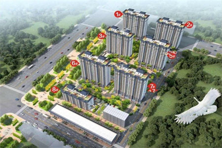 富盈嘉园一楼130平三室精装带车库30平87万可按揭